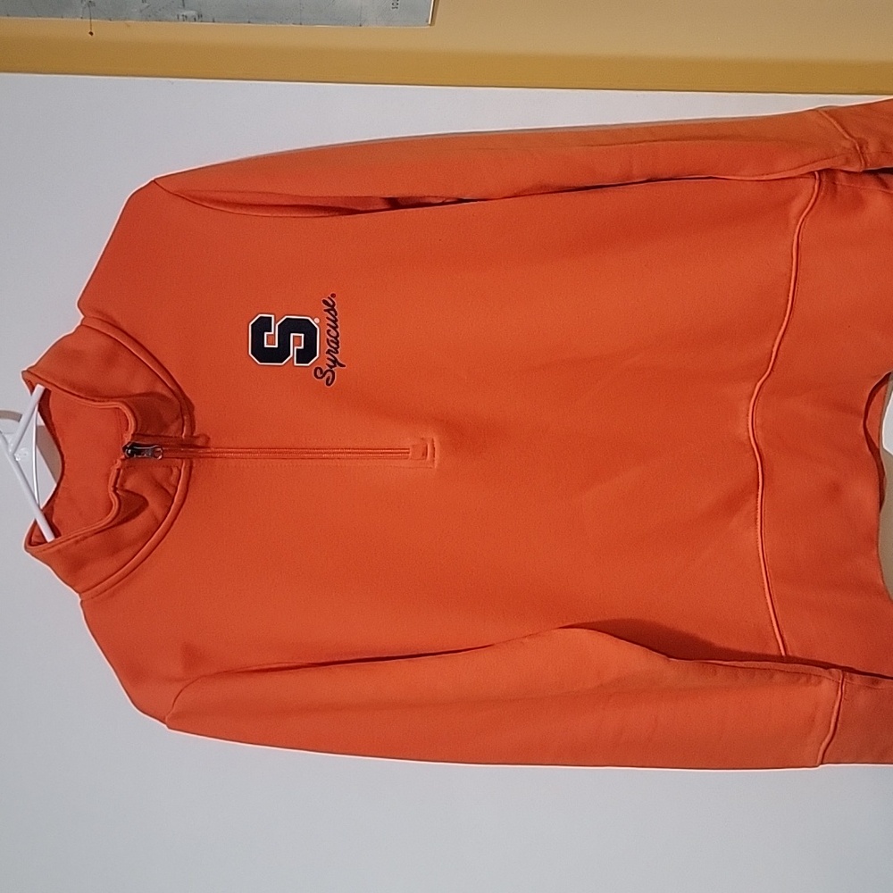 Syracuse University half zip sweatshirt